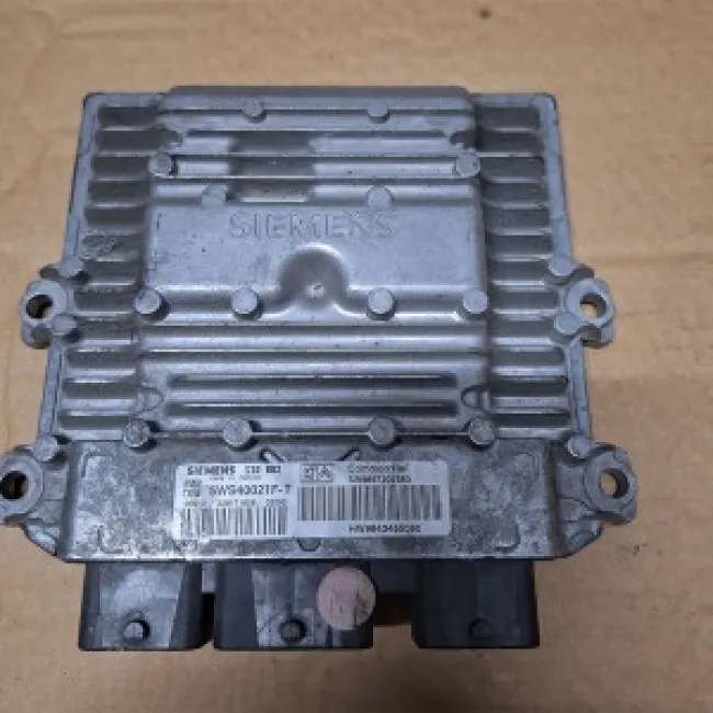 Citroen C3 Motor Beyni ECU 5WS40021F-T 9647202380 9643455080